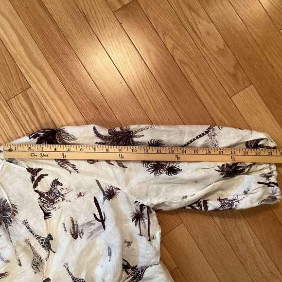 Banana Republic 2 piece set, 100% linen, skirt sz 8, top petite large, WAYFINDER - Picture 15 of 15